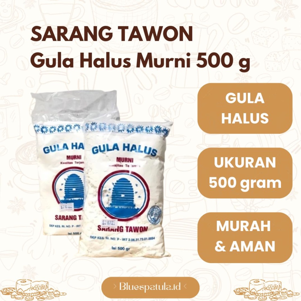 

Gula Halus Sarang Tawon / Icing Sugar 500GR
