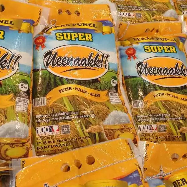 

Beras Merk Ueenaak 5 Kg Beras Punel Bersih- MULYA STORE123