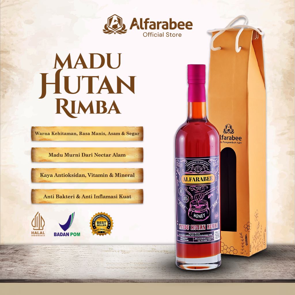 

MADU ALFARABEE – Madu Hutan Rimba (Apis Dorsata)