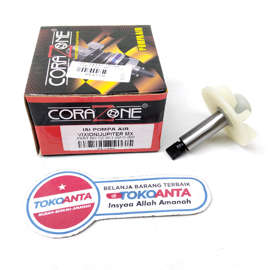 Kipas Water Pump Pompa Air Radiator Motor Yamaha Jupiter MX Vixion Old Lama Merk Corazone