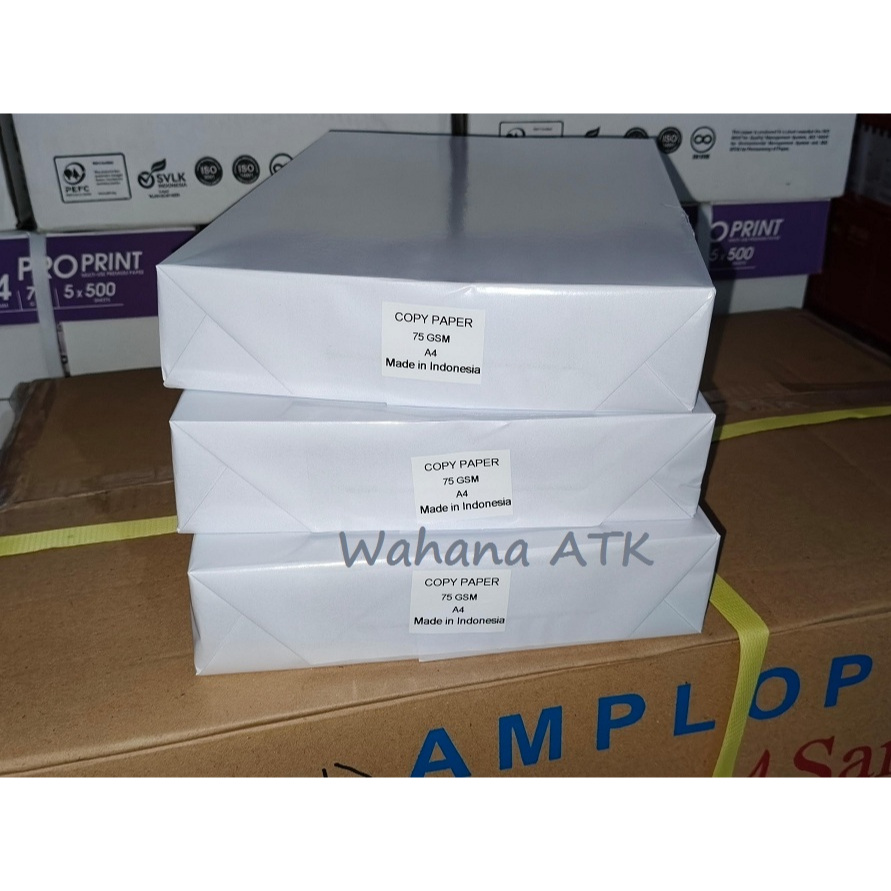 

Kertas hvs Copy Paper A4 75 gr