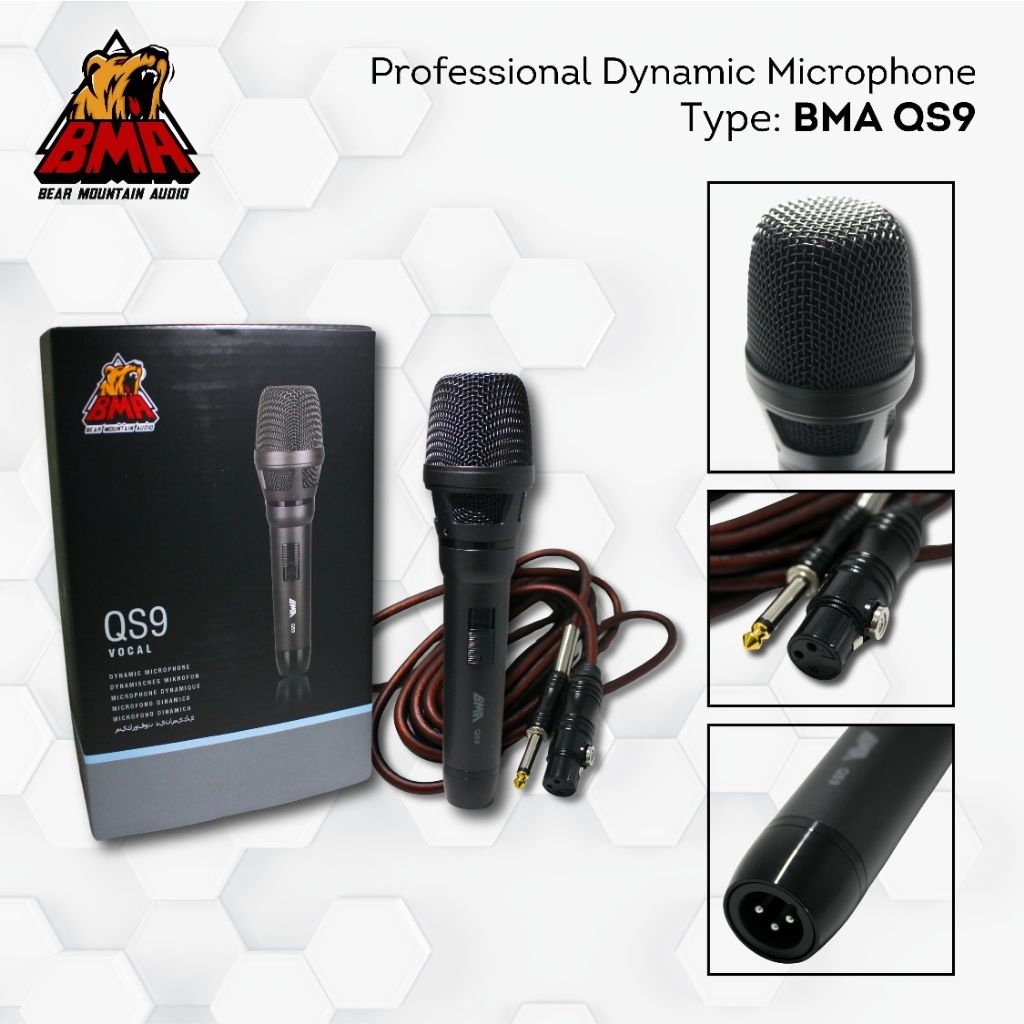 Mic Dynamic Qs9 BMA / MIC Dynamic / Mic BMA / Mic Vokal