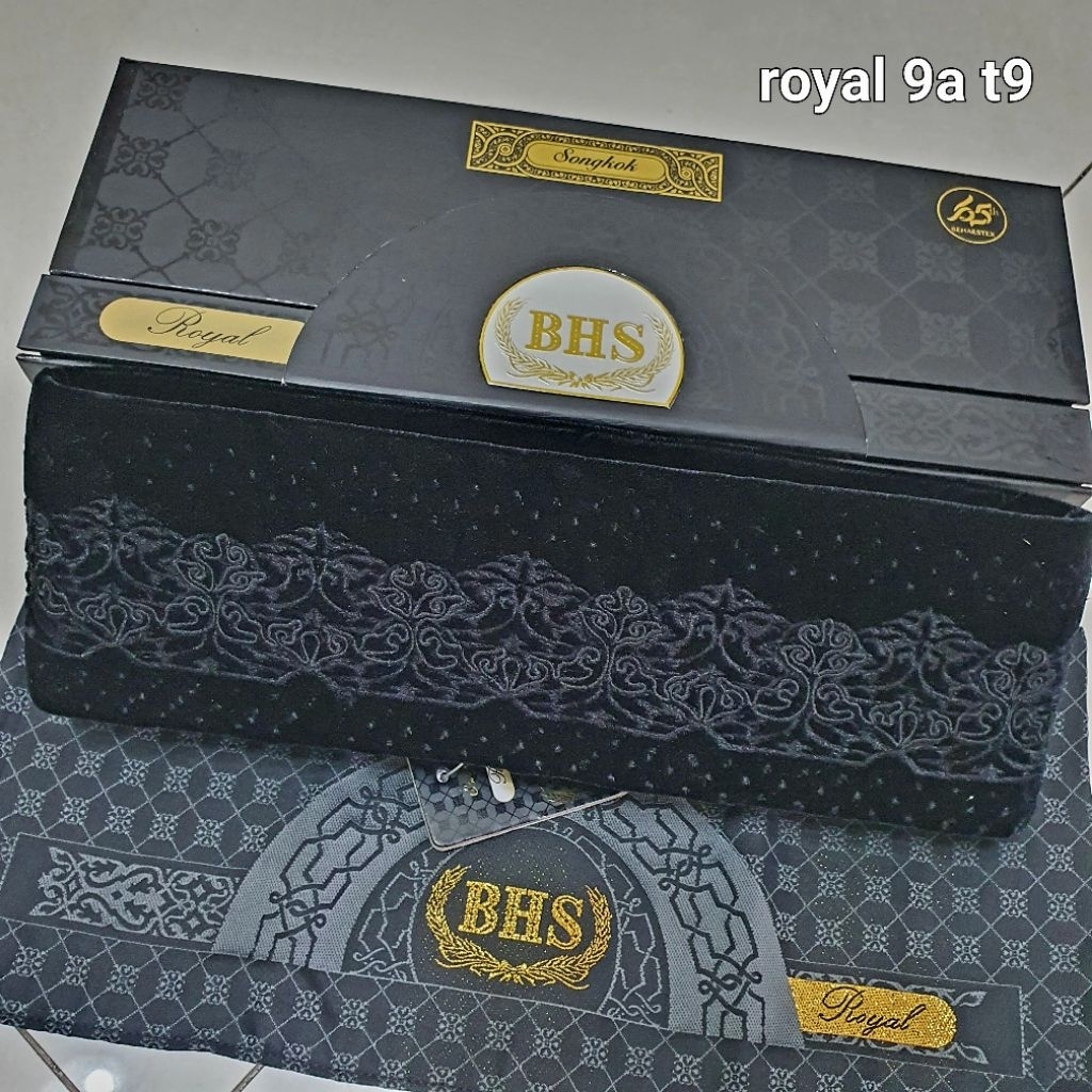 Songkok BHS Royal (Bordir) Gold