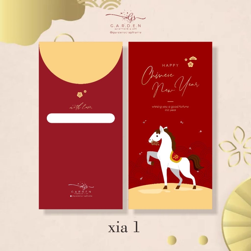 

[XIA SERIES] CUSTOM NAMA Amplop Imlek / Amplop Angpao Imlek / Amplop Tahun Baru Imlek / Amplop Tahun Baru Cina / Chinese New Year Envelope / Imlek Envelope / Lunar New Year Envelope