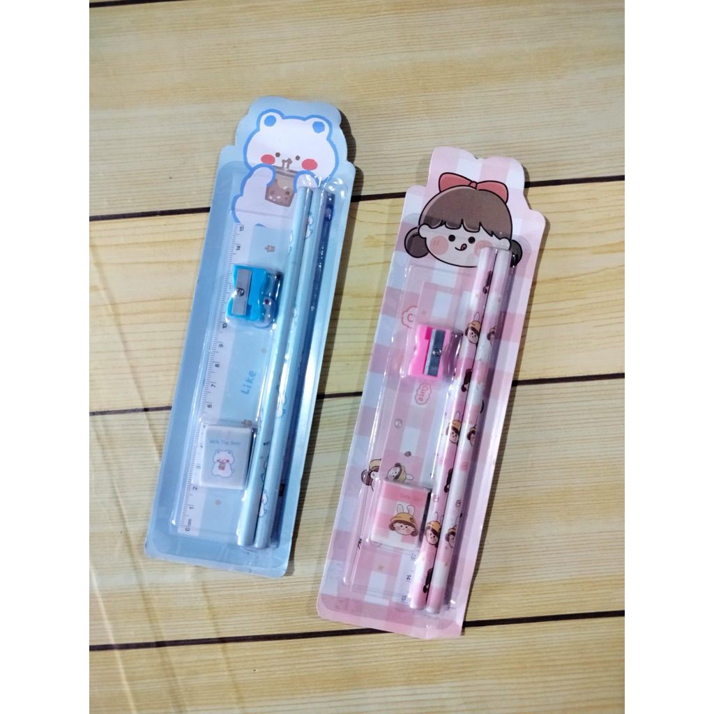 

GROSIR PENSIL SET / STATIONERY SET FANCY DS 1109