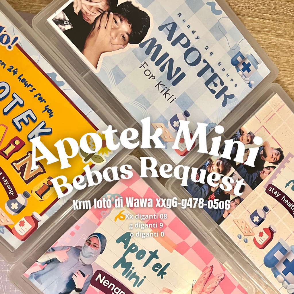 Apotek Mini | box apotik mini | hadiah gift apotek mini