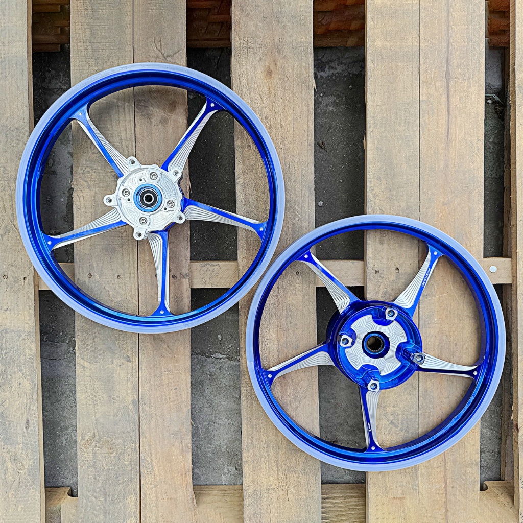 HYLOS CNC Velg Pelek Rim Biru PCX 160 RING 17