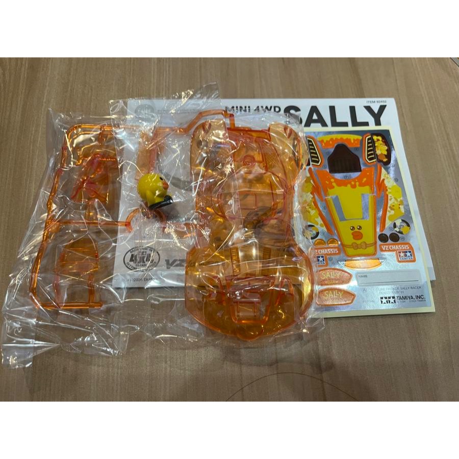 Tamiya Body Sally Racer TKC Loose Kit Original (Body+Decal+Figure)