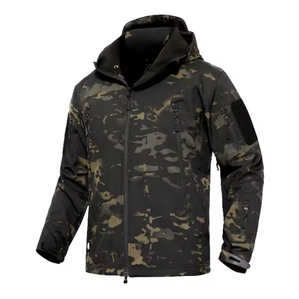 Jaket TAD Tactical Silver Knight Loreng Multicam Waterproof Import / jaket Pria Tad Silver Knight Im