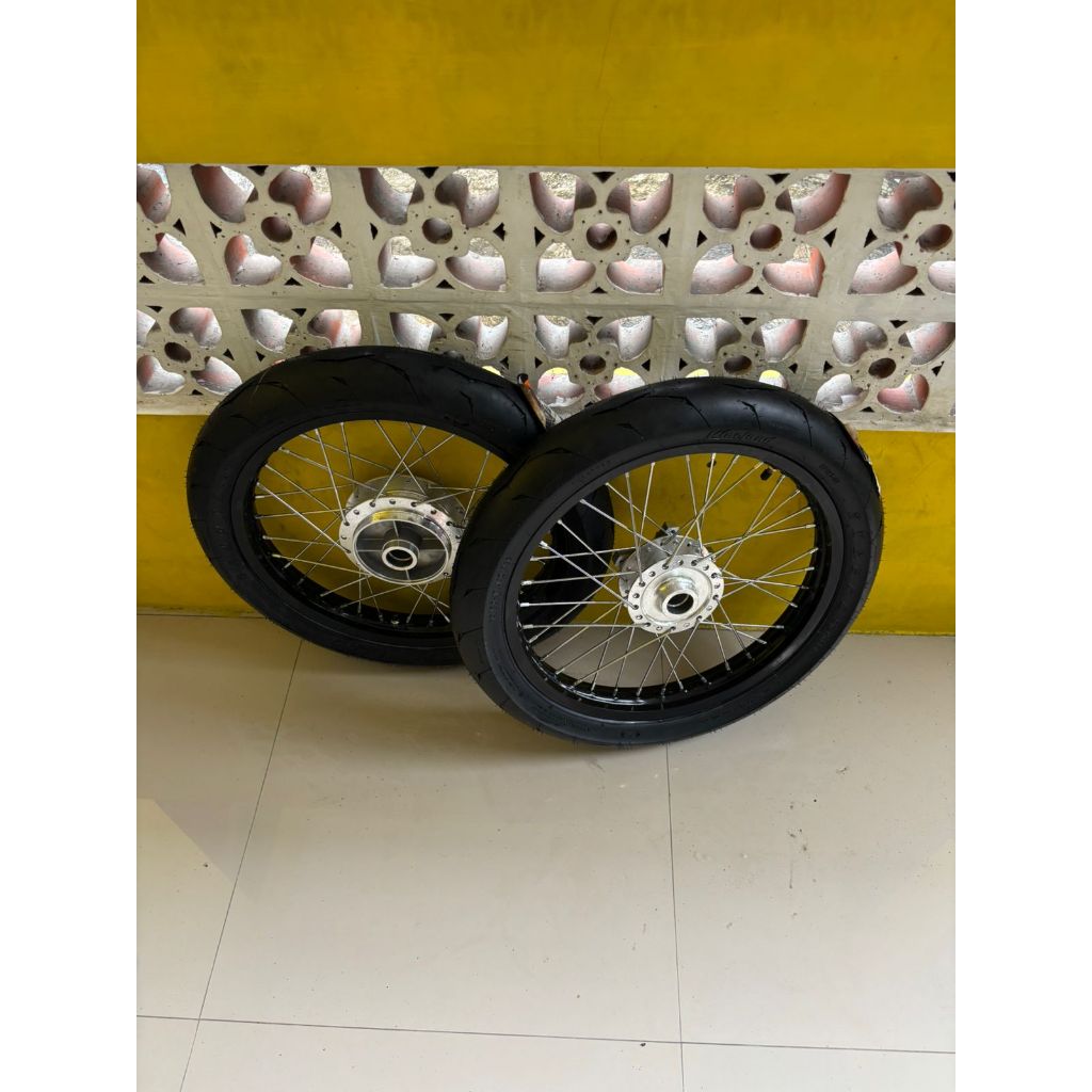 Paket Velg MX King 150 Ring 17 Set Ban Kingland CTX Hydra Roda Set Yamaha MX King 150