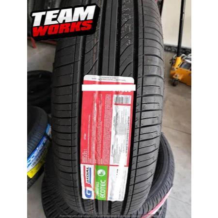 BAN MOBIL GT RADIAL CHAMPIRO ECOTEC 195 65 R15 BAN MERK GAJAH TUNGGAL RING 15