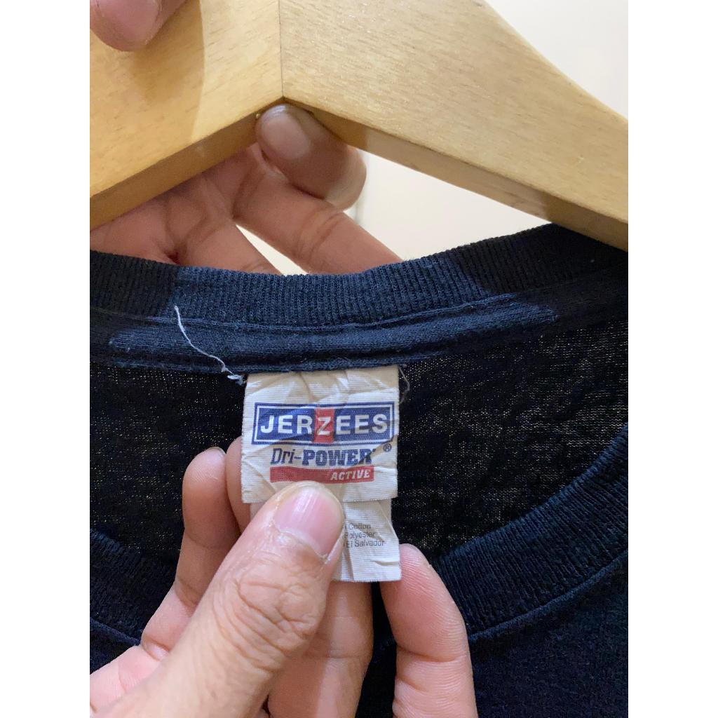 Kaos Jerzees Hitam Size XL-XXL