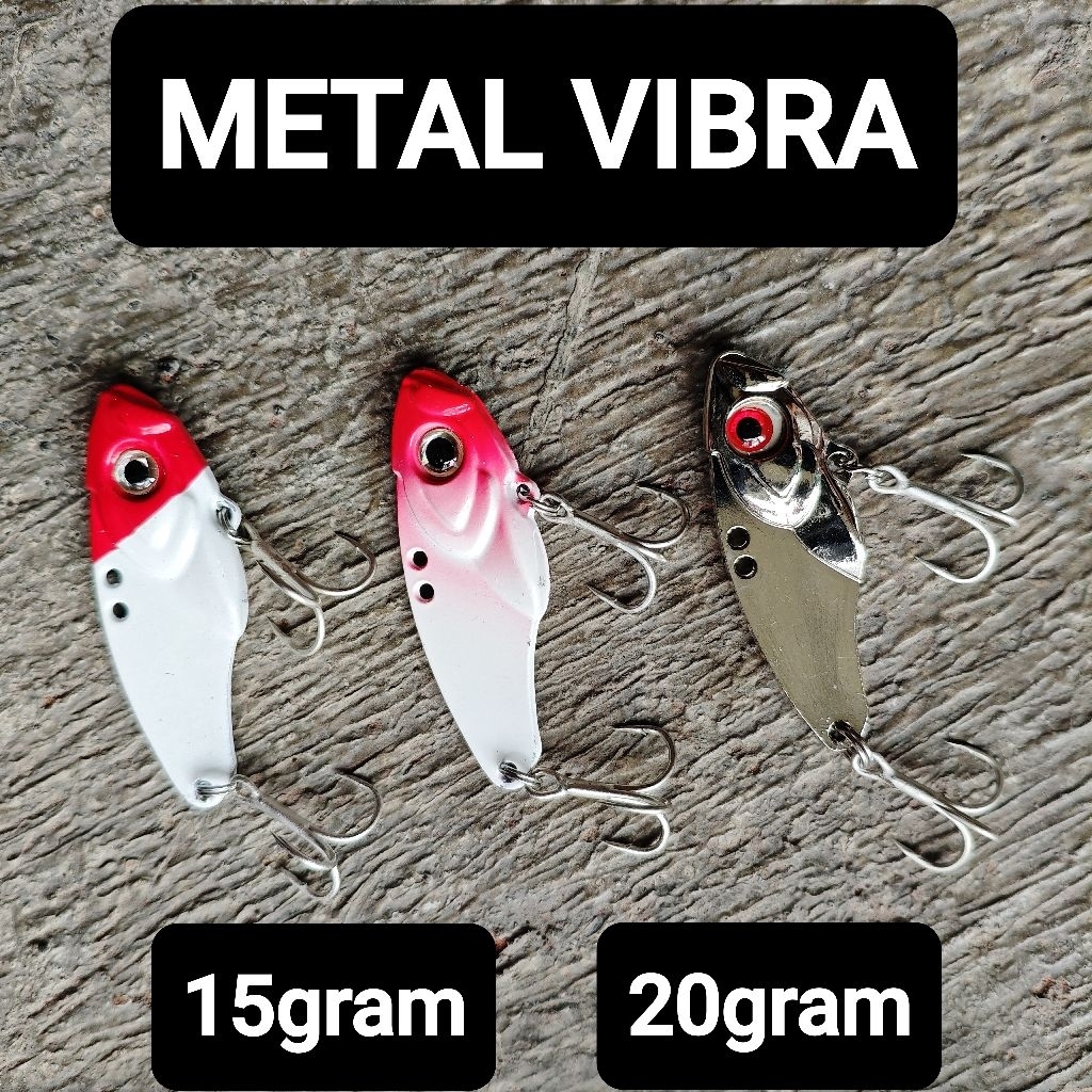 umpan METAL VIBRA 15gram 20gram