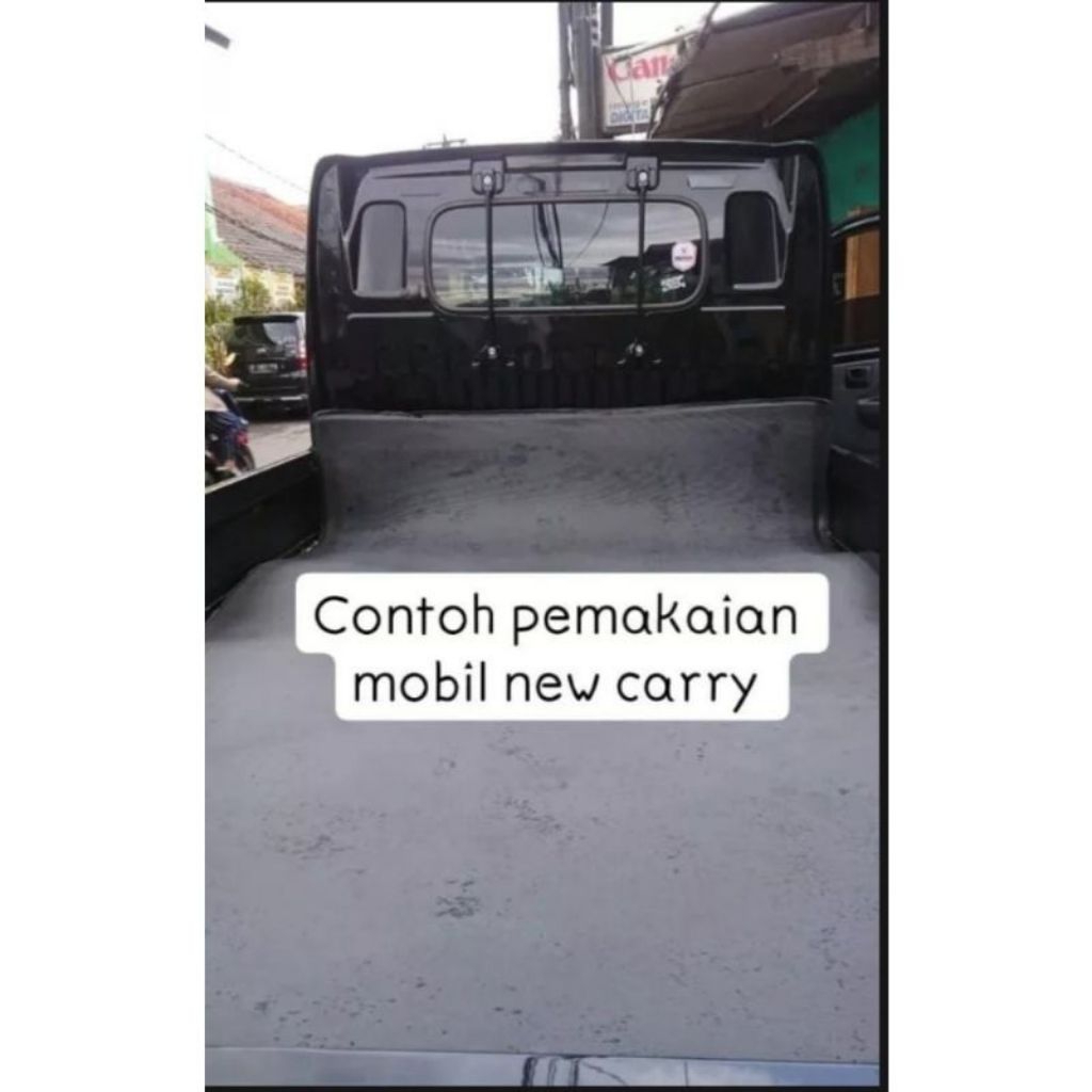 Karpet Alas Bak Belakang Mobil Pick Up (Semua jenis Mobil) full tanpa sambungan Bahan super quality