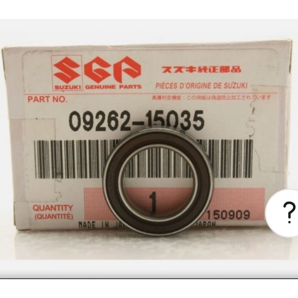KLAHER BEARING PULLY PULY KIRI SPIN SKYDRIVE SKYVAVE HAYATE ORIGINAL SGP 09262-15035-000