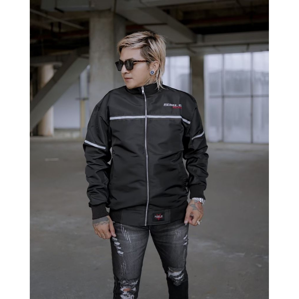 Jaket Racing Line Pria Wanita – Jaket Keren Motoran & Nongkrong | Jaket Harian Unisex Casual Stylish