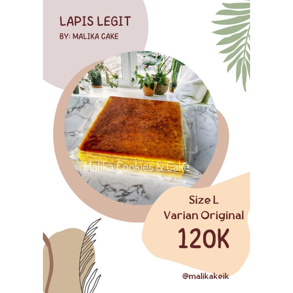

Lapis Legit Original 18x18cm