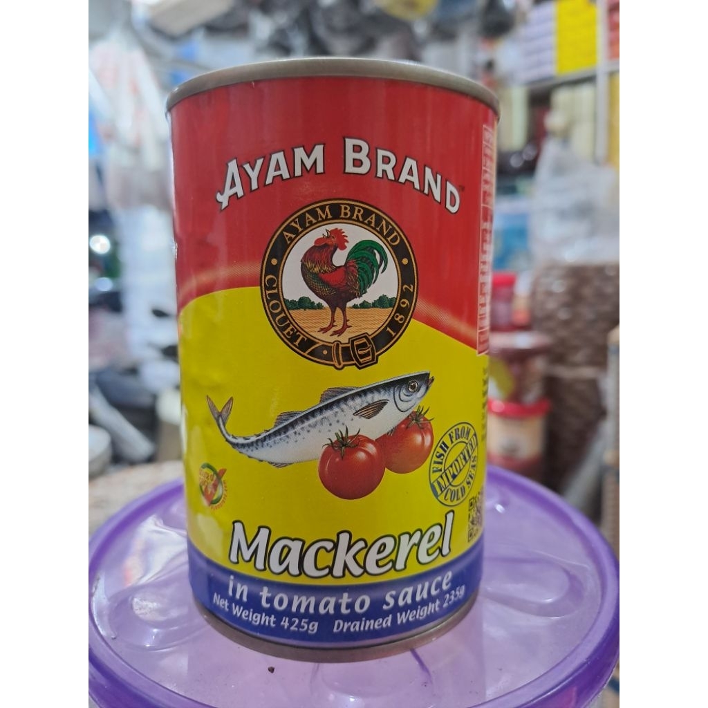 

sarden ayam brand mackerel 235 gram
