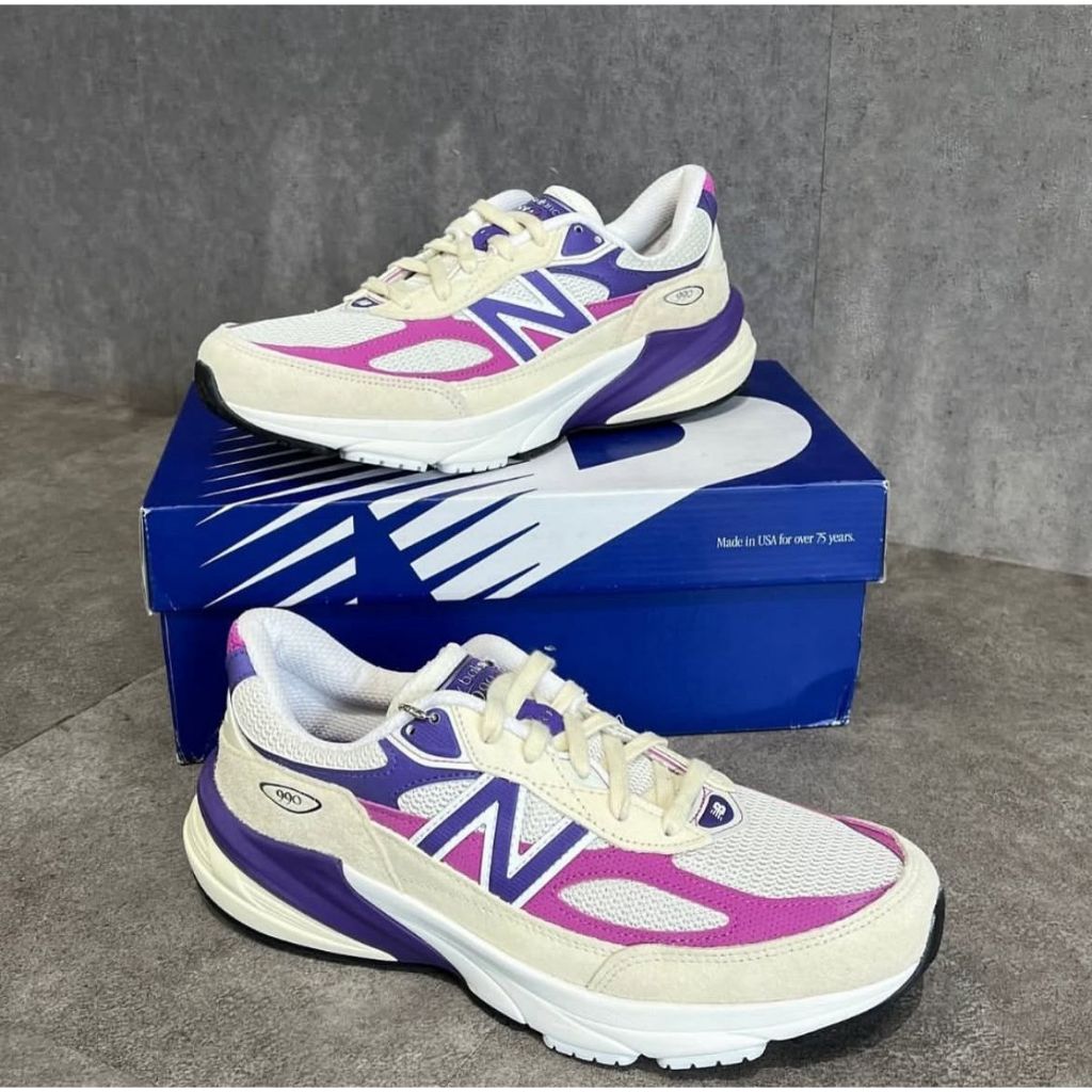 NB 990V6 LIMESTONE MAGENTA