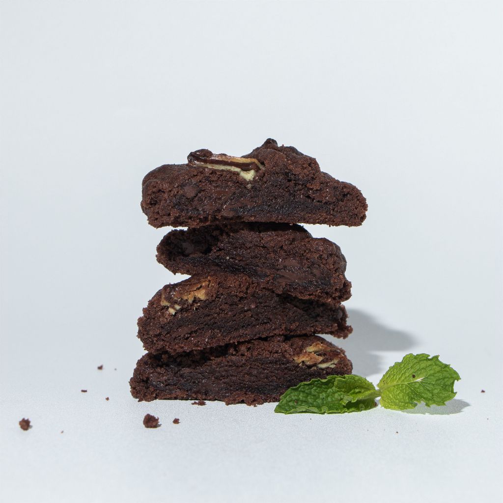 

Choco Mint-o Soft Baked New York Style Cookies - 1 piece - Clap Bake