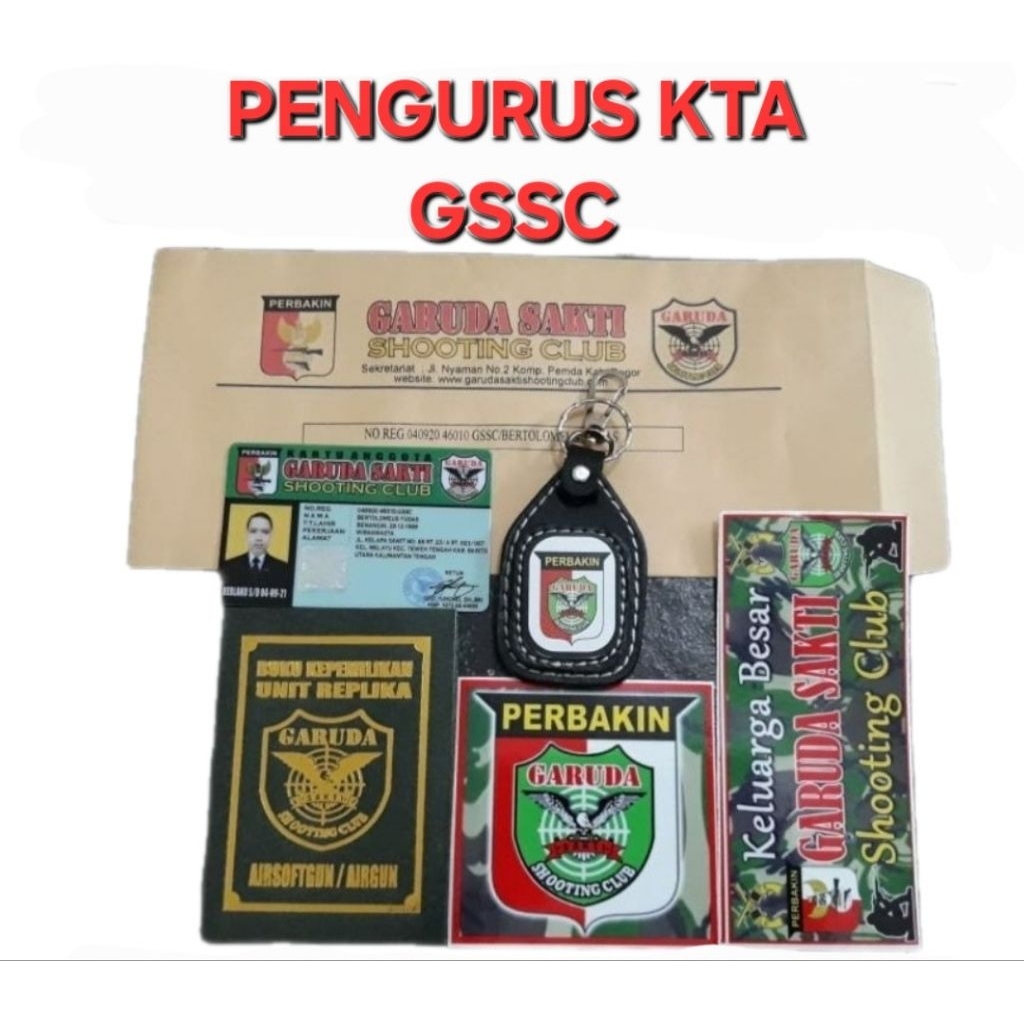 (KHUSUS BG) BUKU KTA SKK GARUDA SAKTI SC GSSC