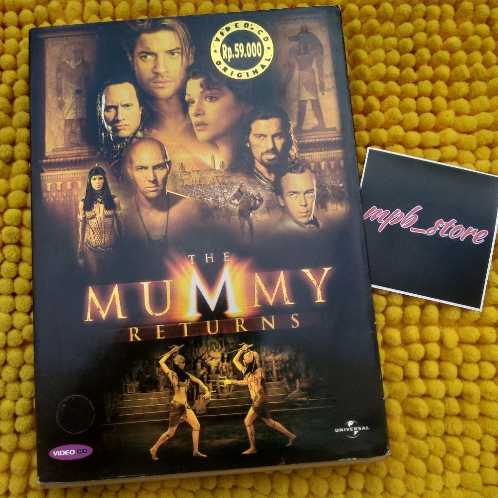 VCD THE MUMMY RETURNS