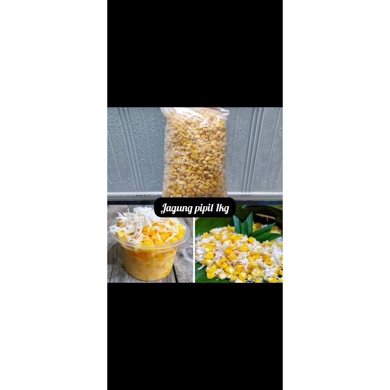 

Jagung pipil 1kg, nikmat, gurih, lezat !!