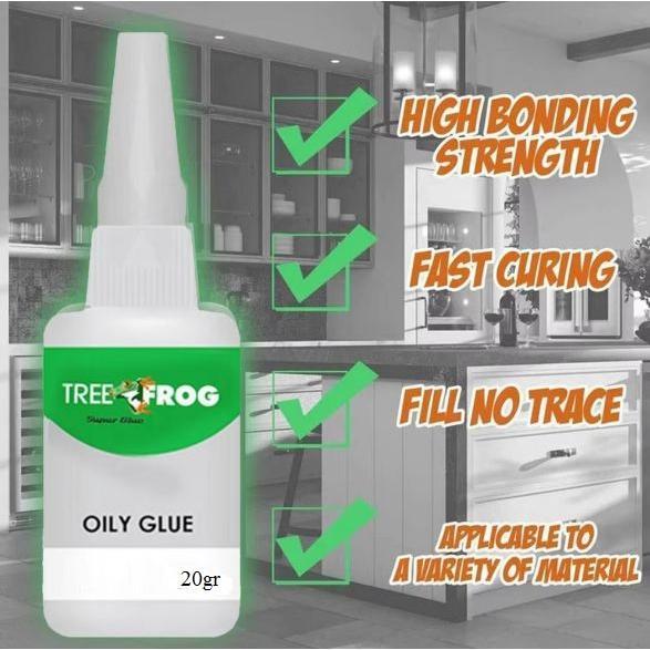 

Lem Super Oily Glue 20 Gr Perekat Srrbaguna - Perekat Lem Korea Super Kuat 20 Gr