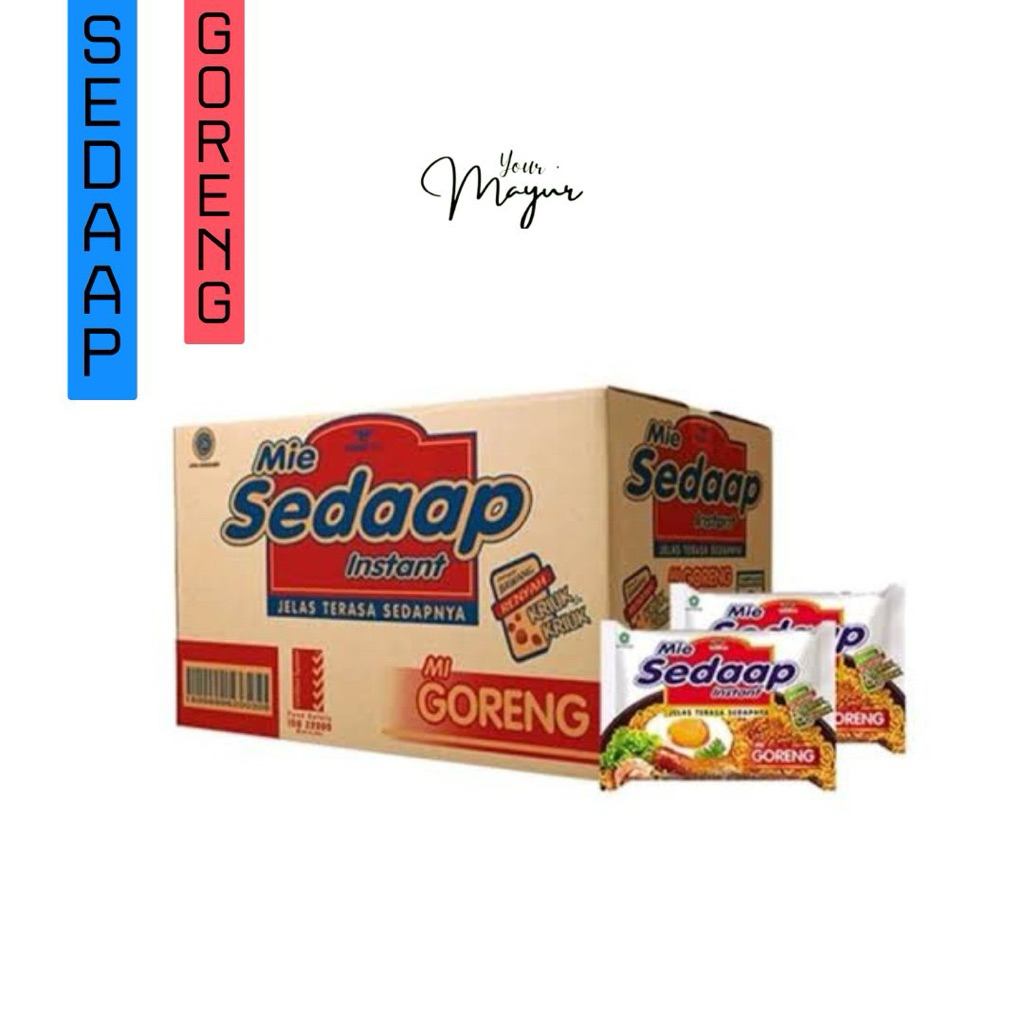 

Sedaap Goreng 1 Karton isi 40pcs