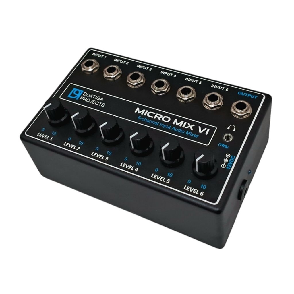 Audio Mini Mixer 6 Channel ~ Duatiga Micro Mix Vi