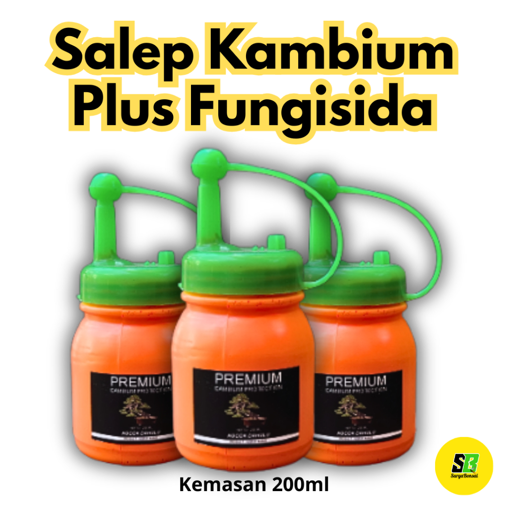 Saleb Kambium 200ml ORIGINAL Salep Kambium Plus Fungisida Alat Bonsai perlengkapn bonsai
