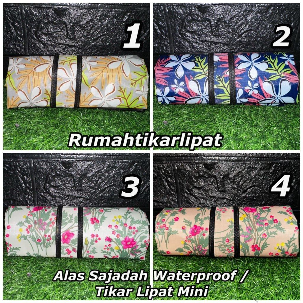 Sajadah Lipat Mikrosatin Bandung / Alas Sajadah Jumatan