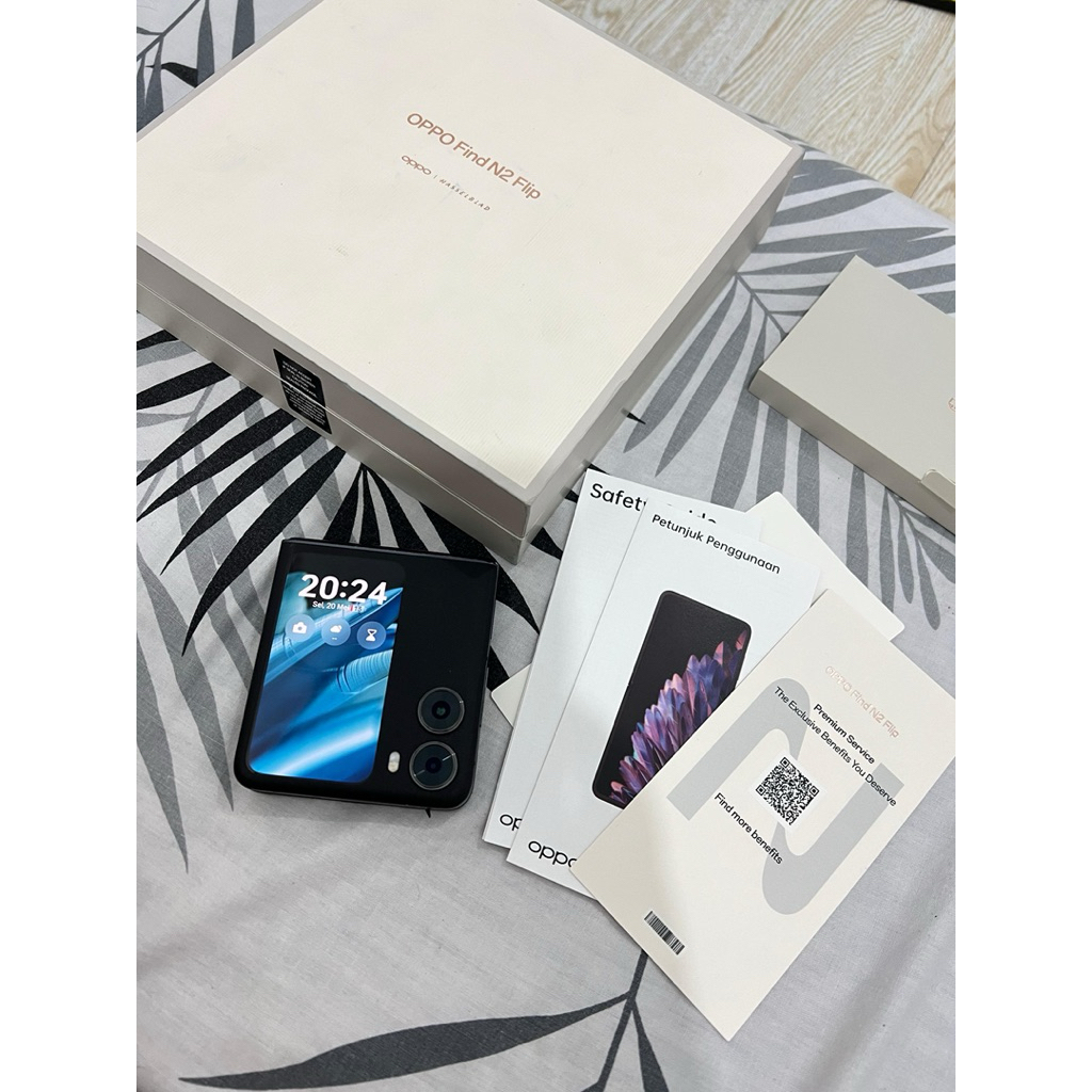 oppo find n2 flip 5g black 8/256 dimensity 9000+ muluss