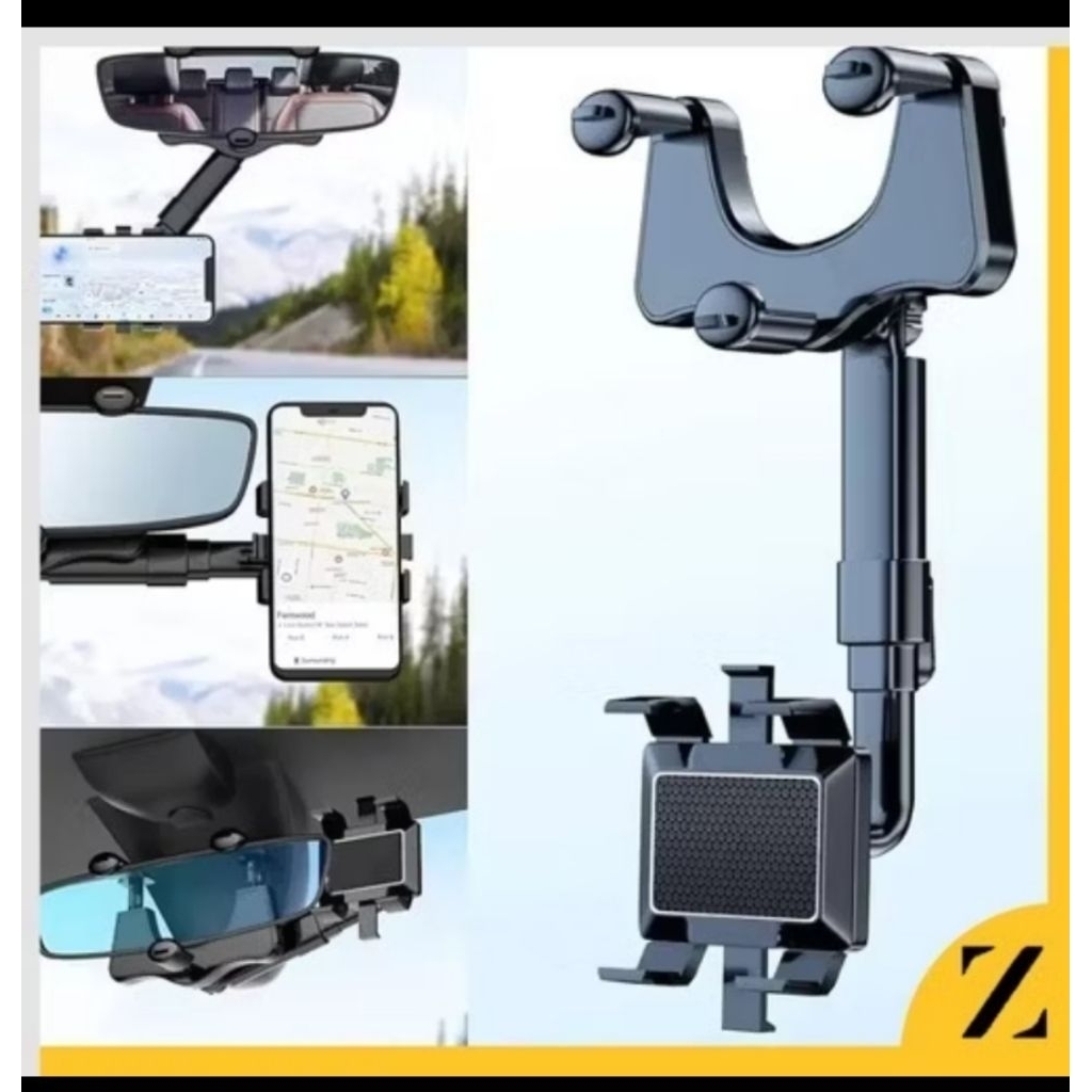 Holder hp mobil spion tengah 360 derajat holder hp mobil