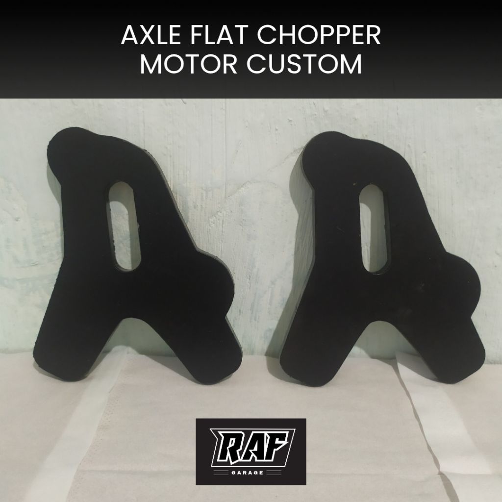 Axle Flat Chopper / Axle Plat Frame Motor Custom Tebal 8mm