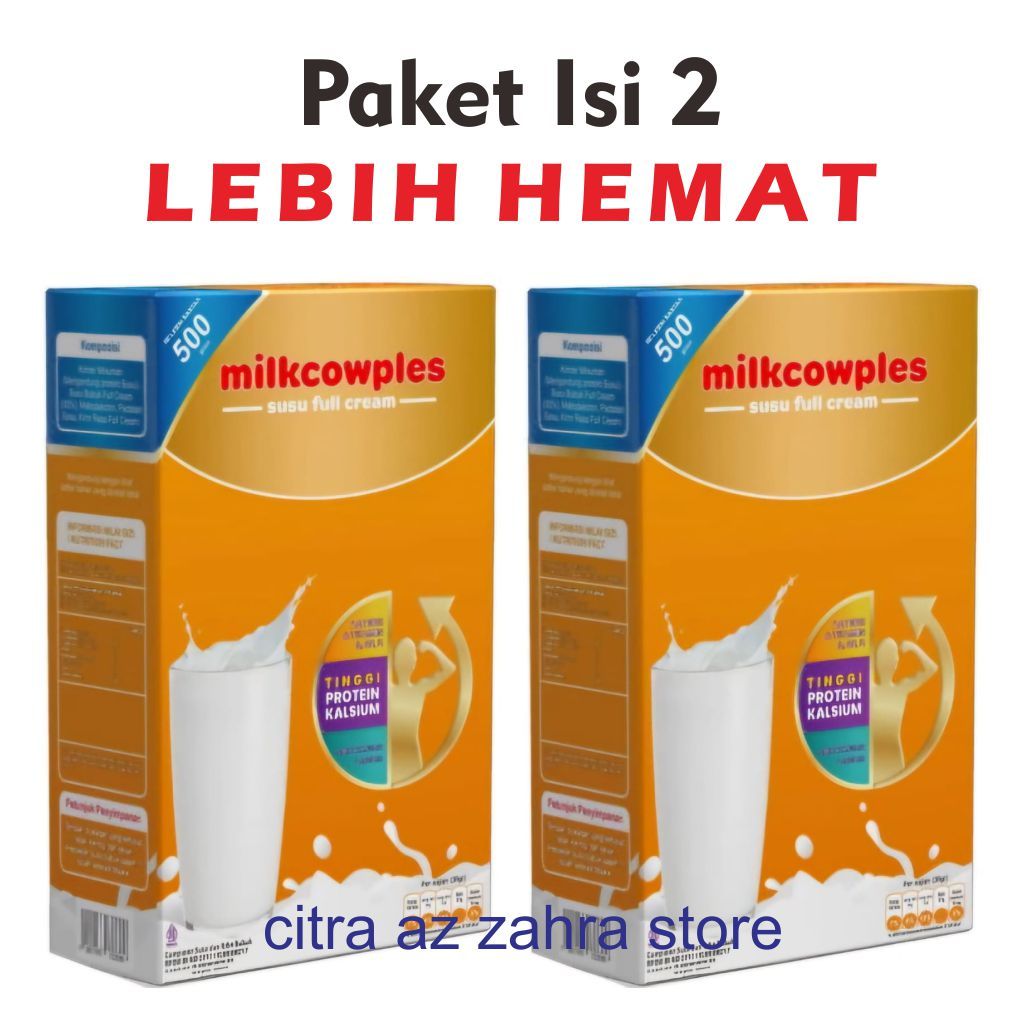 

Paket Beli 2 Milkcow Plus /Milkcowples Lebih Hemat Susu Gemuk Badan Anak dan Dewasa BPOM dan HALAL