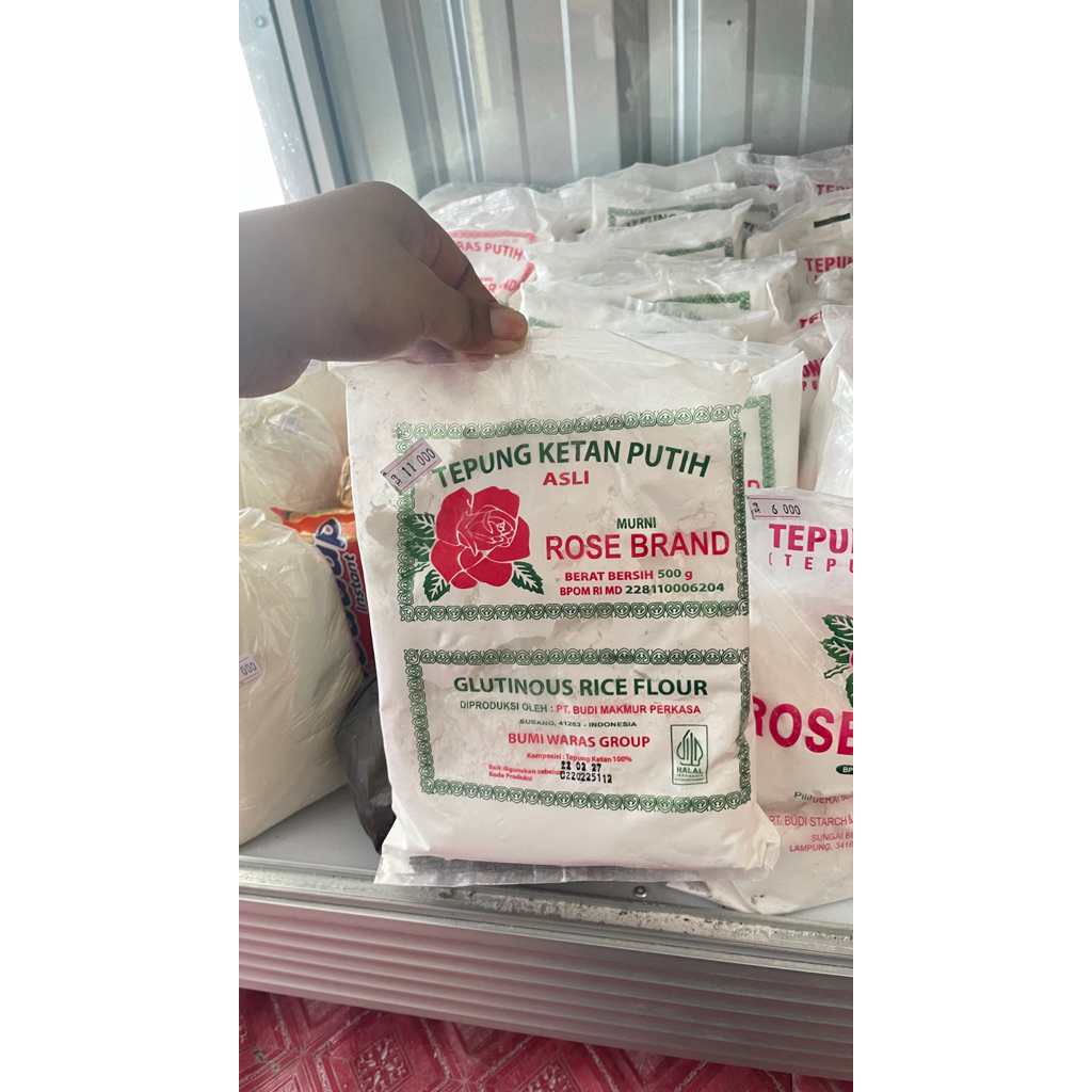 

Tepung Ketan Putih Rose Brand 500gram