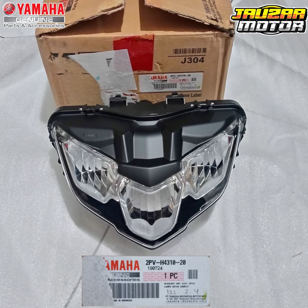 HEADLIGHT LAMPU DEPAN ASSY JUPITER MX KING NEW LED 2PV-H4310-20 ORIGINAL YAMAHA