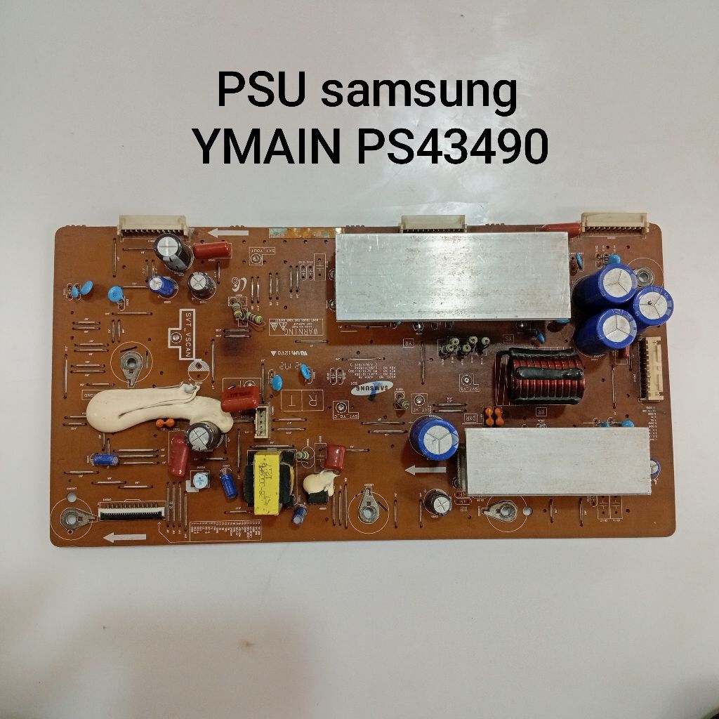 YMAIN YSUS MESIN TV SAMSUNG PLASMA  PS 43E490 PLASMA SAMSUNG