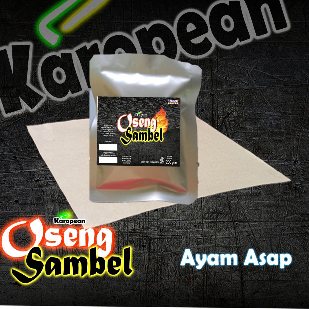 

Oseng Sambel Ayam Asap kemasan Foil dapat 75 GRAM || TERJANGKAU KALI WE, porsi icip tapi puas kali woi|| Ready MEDAN
