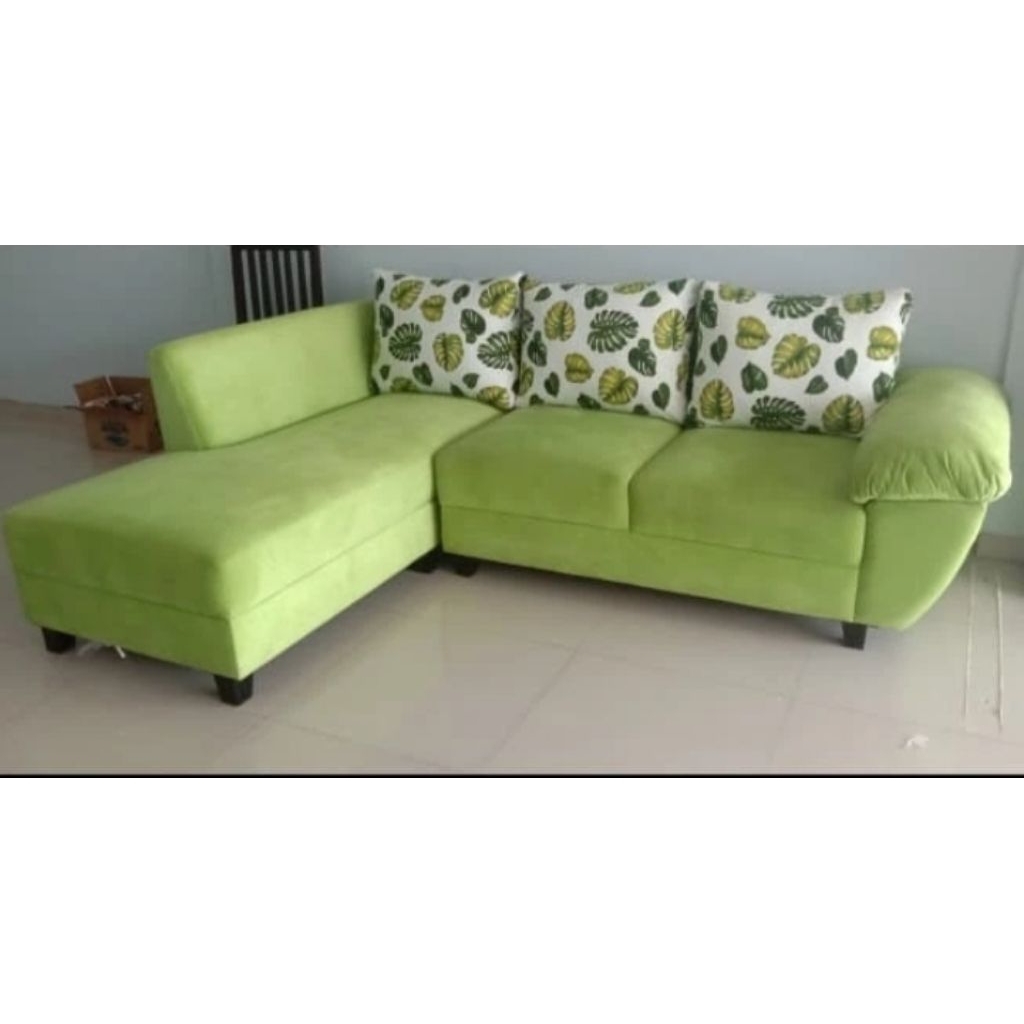 sofa sudut model L santai