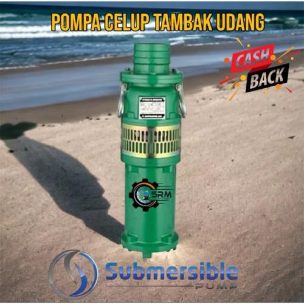 Pompa celup tambak udang Submersible Pump 4HP 6inch 380V
