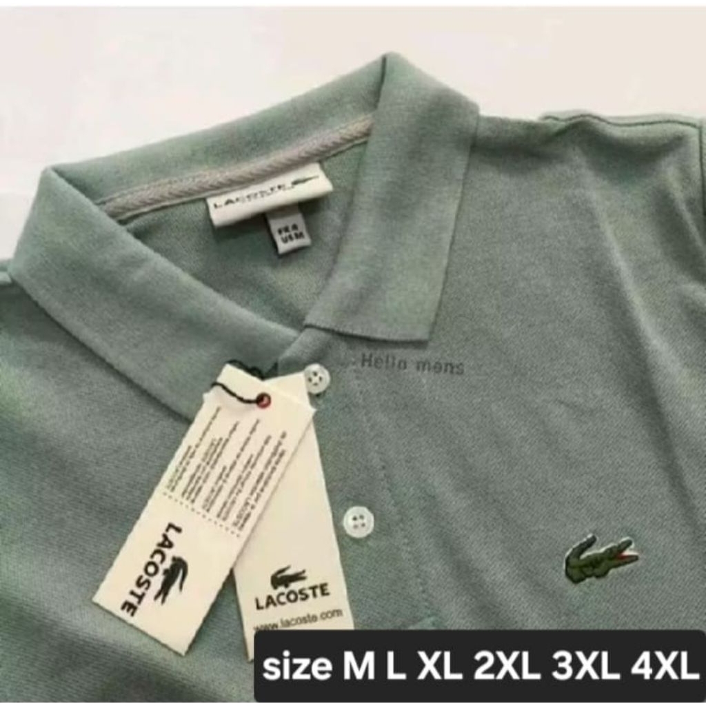 PROMO / BAHAN PREMIUM / Kaos Kerah Polo Shirt Ukuran M L XL 2XL 3XL 4XL/Kaos Kerah Polo/Kaos Polo