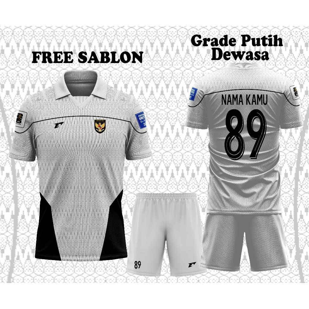 Gratis Sablon TIMNAS TERBARU | Baju Bola Sablon | Baju Futsal Sablon | Jersey Bola Sablon