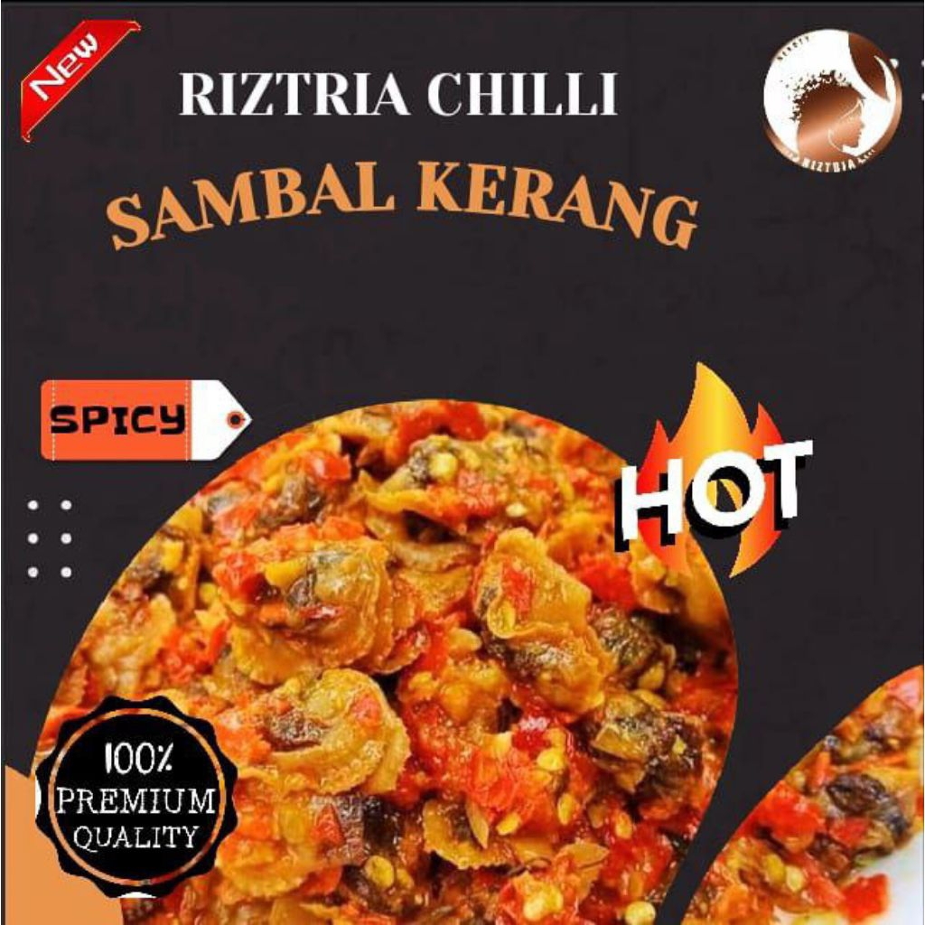 

Sambal Kerang XTra Pedas RIZTRIA CHILLI 185 gr