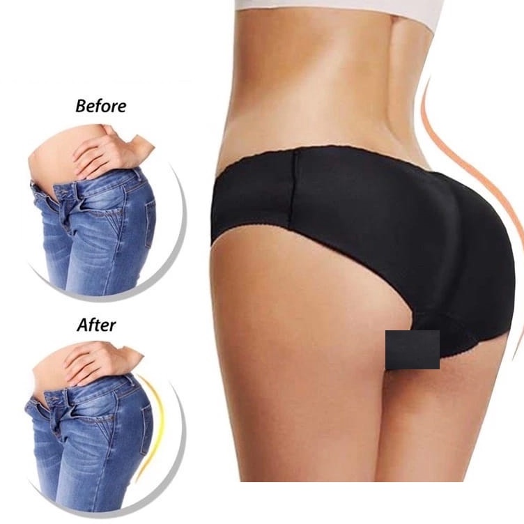 KODE F45H Celana Dalam Busa Pantat Palsu Mutu Jamin Bagus  CD Busa Bokong  Booty Sponge Pants E25Cb5