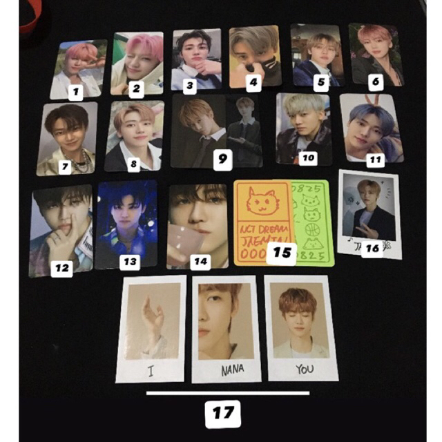 [SALE] PC PHOTOCARD JAEMIN NCT DREAM POB ISTJ EVERLINE INTERASIA WUTHMUU PHOTOBOOK PB INTROVERT VER 