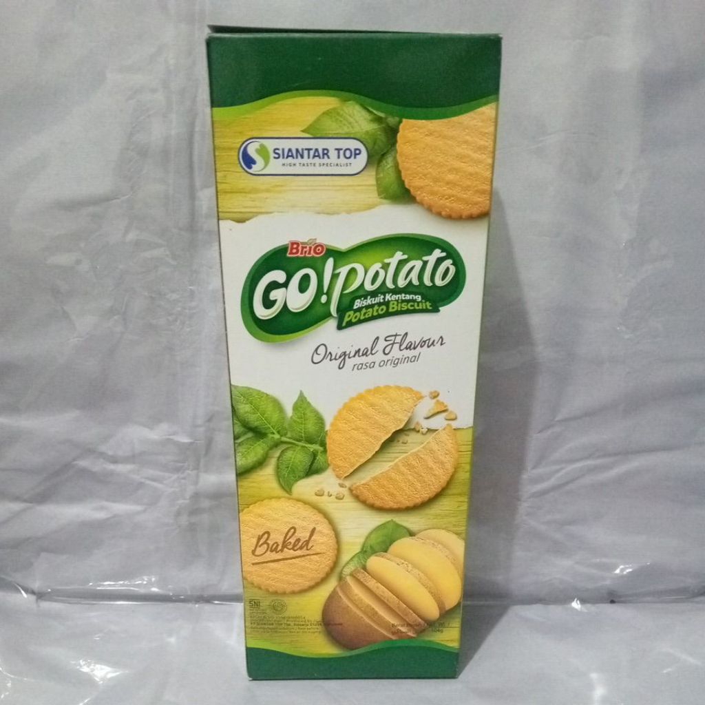 

Go! Potato Biskuit Kentang Original Flavour 104g