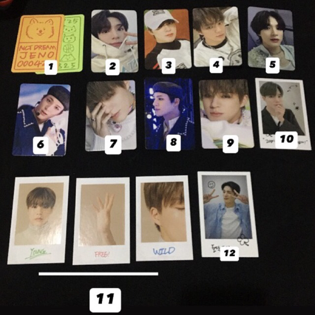 [SALE - CEK DESKRIPSI] PC PHOTOCARD JENO NCT DREAM ()SCAPE MAKESTAR BINDER NCT HOME HOODIE POB ISTJ 