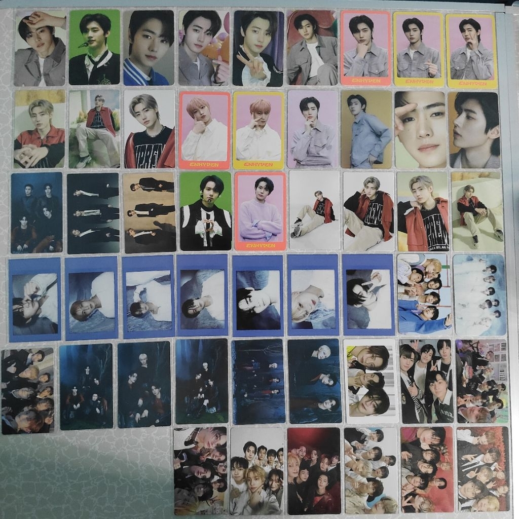 [PART 1] ENHYPEN PHOTOCARD OFFICIAL DAYDREAM ID PHOTO NAME CARD DARKBLOOD MEMORABILIA UNTOLD DICON P